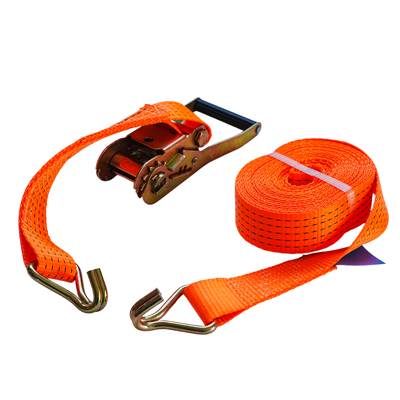 II-Inch Duplex J-Hook Ratchet ligare Strap ad onerariam